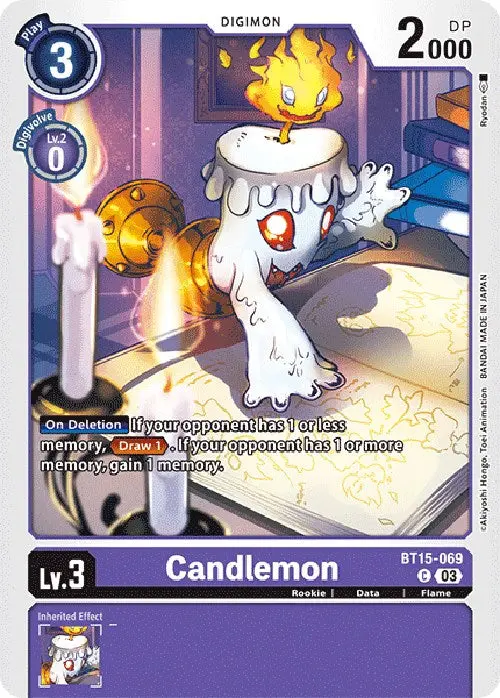 Candlemon [Bt15-069] [Exceed Apocalypse] 1