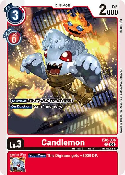 Candlemon [Ex8-008] [Chain Of Liberation] 1