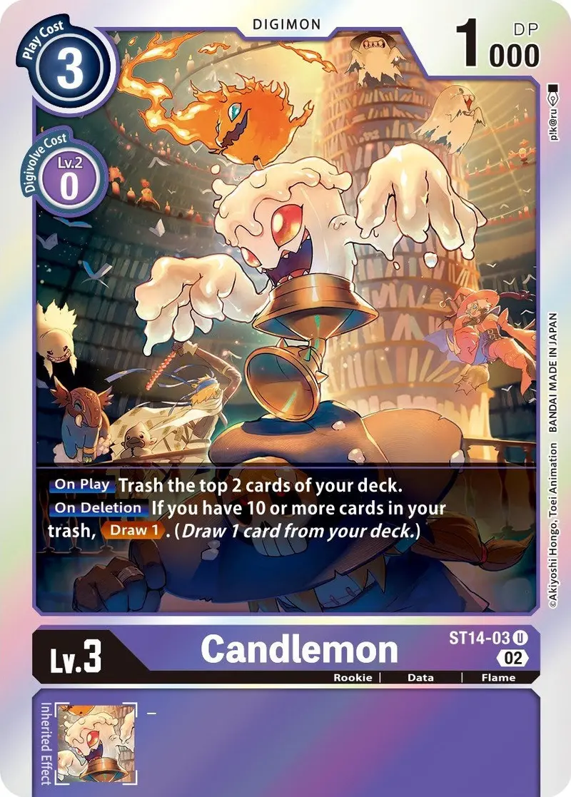 Candlemon [St14-03] [Starter Deck: Beelzemon Advanced Deck Set] 1
