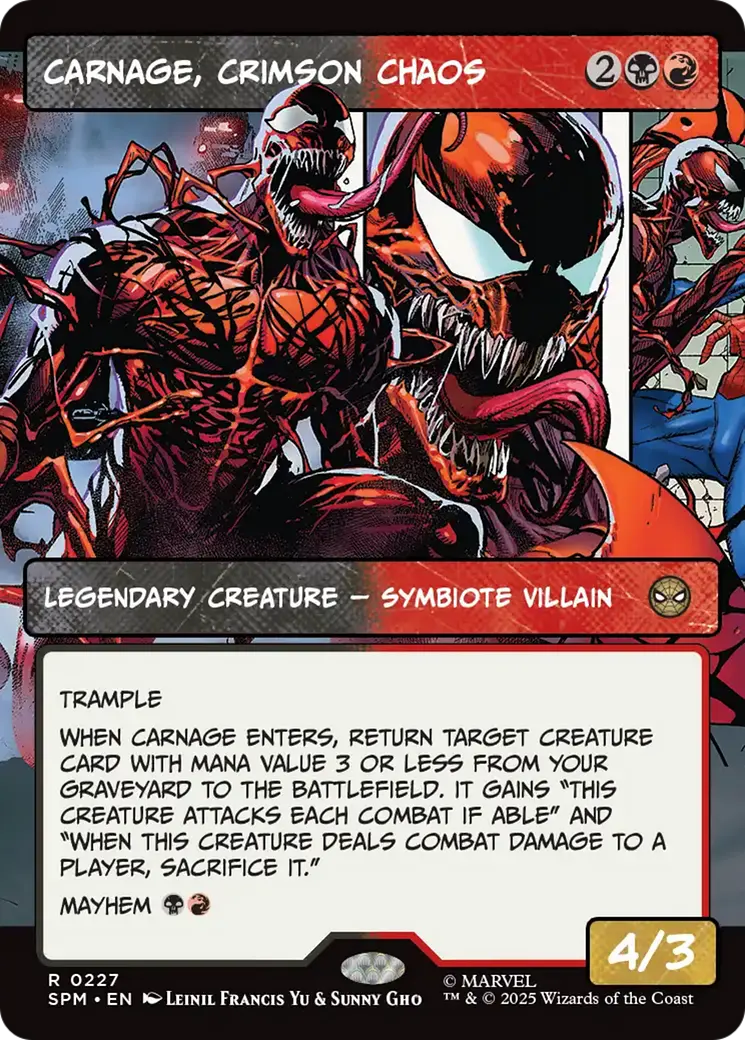 Carnage, Crimson Chaos (Borderless) [Marvel's Spider-Man] 1