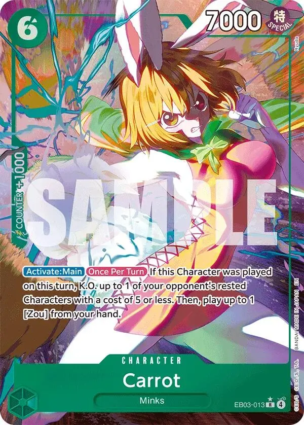 Carrot (Alternate Art) [Extra Booster: One Piece Heroines Edition] 1
