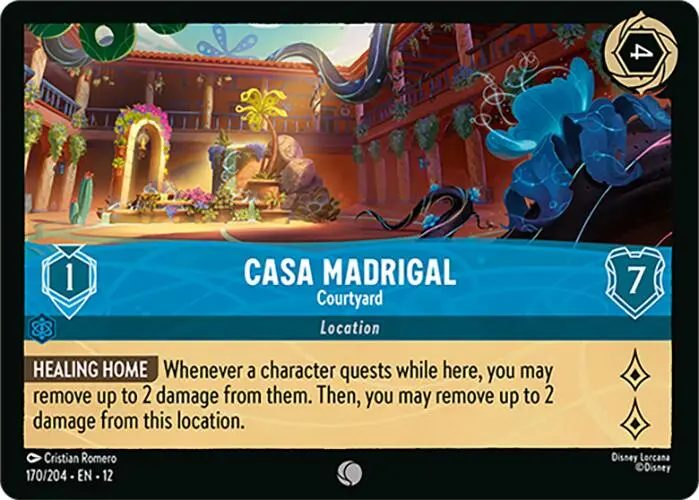 Casa Madrigal - Courtyard (170/204) [Wilds Unknown] 1