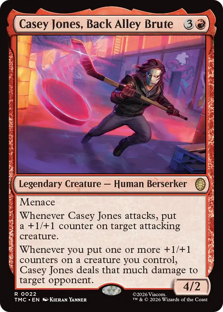 Casey Jones, Back Alley Brute [Teenage Mutant Ninja Turtles Commander] 1