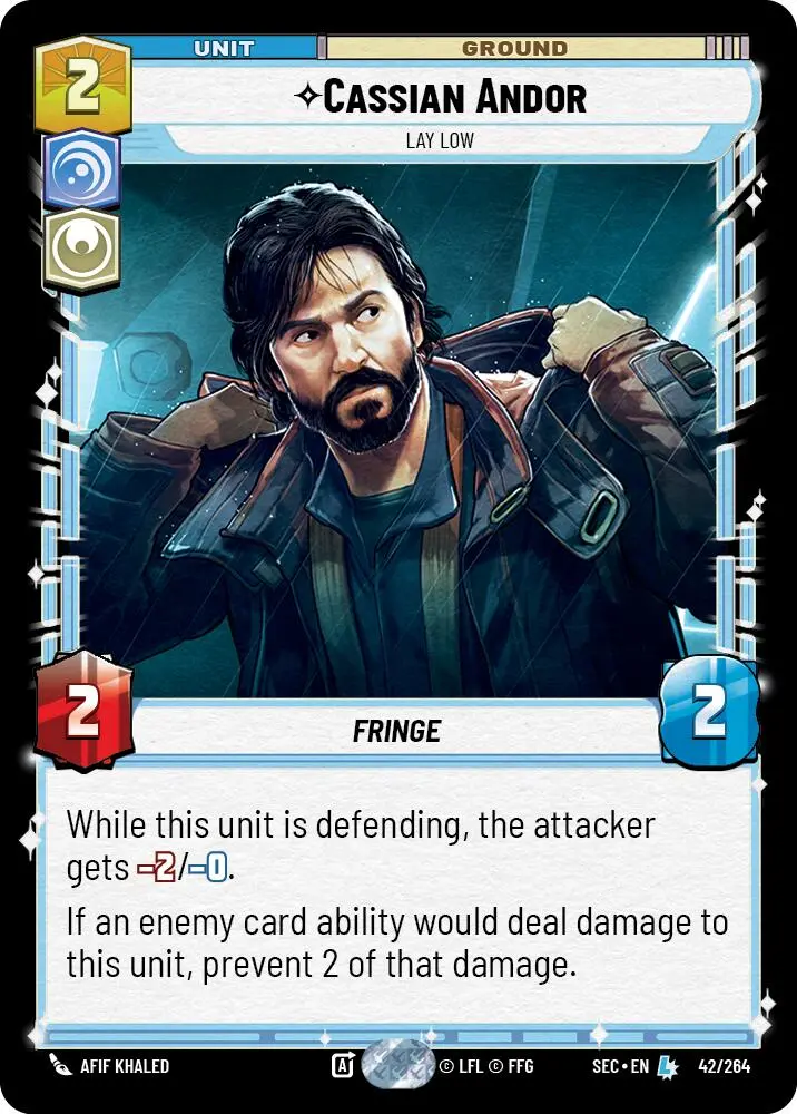 Cassian Andor (42/264) - Lay Low (42/264) [Secrets Of Power] 1