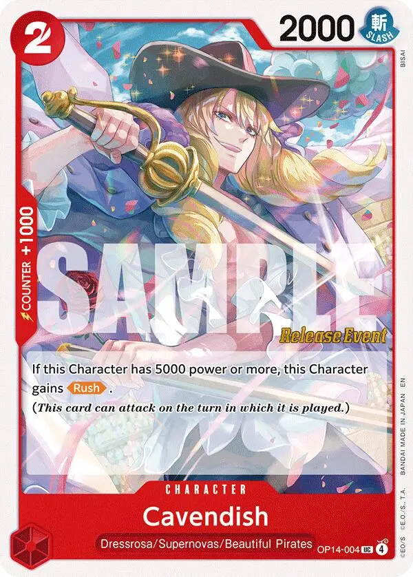 Cavendish [The Azure Sea's Seven Release Event Cards] 1