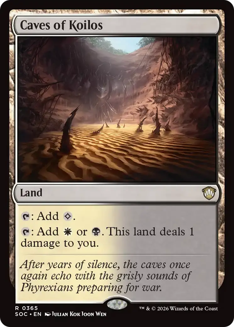 Caves Of Koilos [Secrets Of Strixhaven Commander] 1
