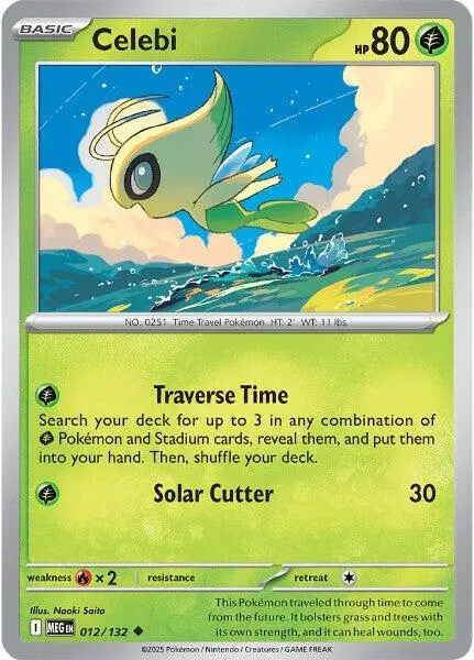 Celebi (012/132) [Mega Evolution: Base Set] 1