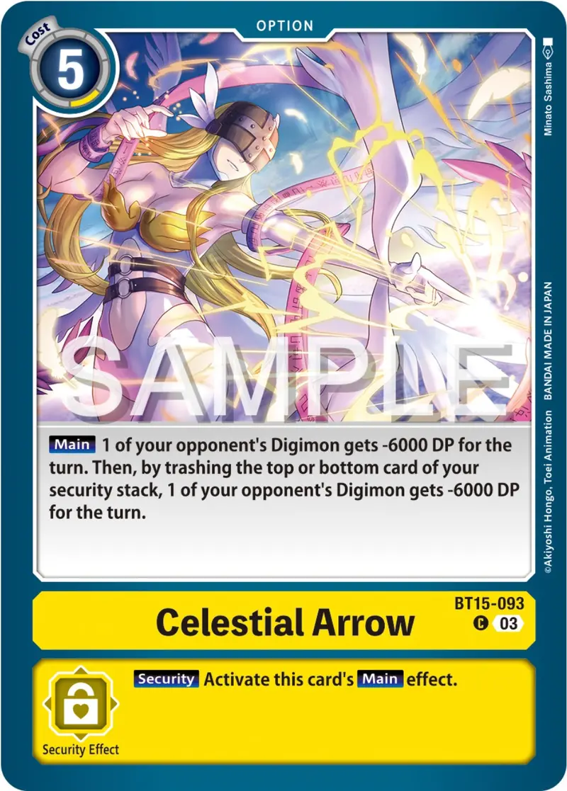 Celestial Arrow [Bt15-093] [Exceed Apocalypse] 1