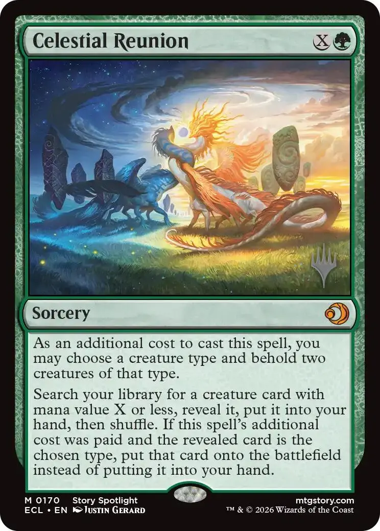 Celestial Reunion [Lorwyn Eclipsed Promos] 1