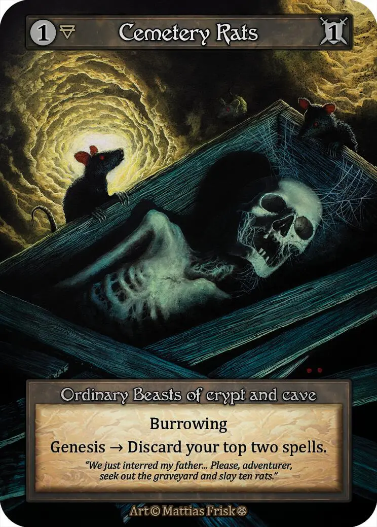 Cemetery Rats [Gothic] 1