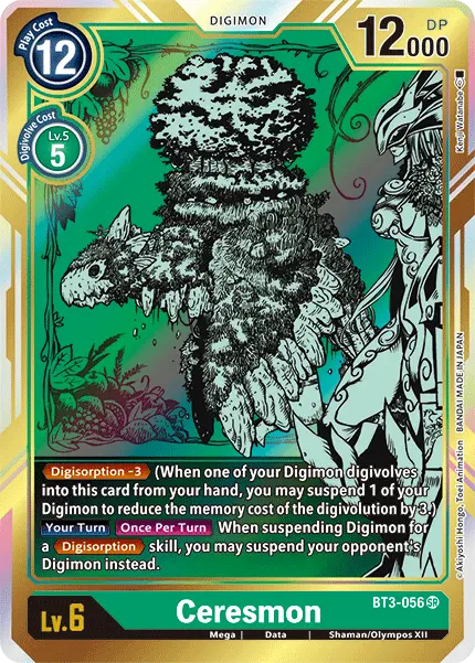 Ceresmon [Bt3-056] (Alternate Art) [Release Special Booster Ver.1.5] 1