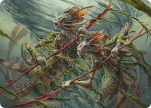 Champions Of The Shoal Art Card [Lorwyn Eclipsed Art Series] 1