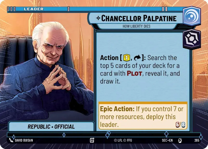 Chancellor Palpatine - How Liberty Dies (Hyperspace) (265) (265) [Secrets Of Power] 1