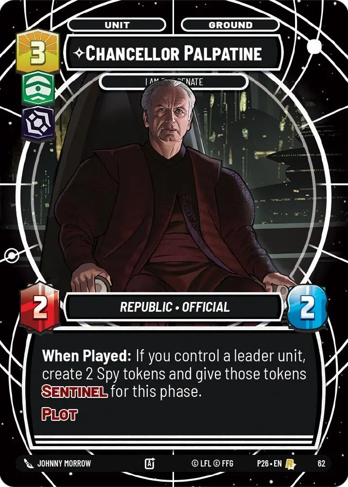 Chancellor Palpatine - I Am The Senate (62) (62) [Sector And Regional Promos: Season 1] 1