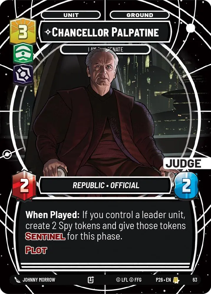 Chancellor Palpatine - I Am The Senate (63) (63) [Judge Promos] 1