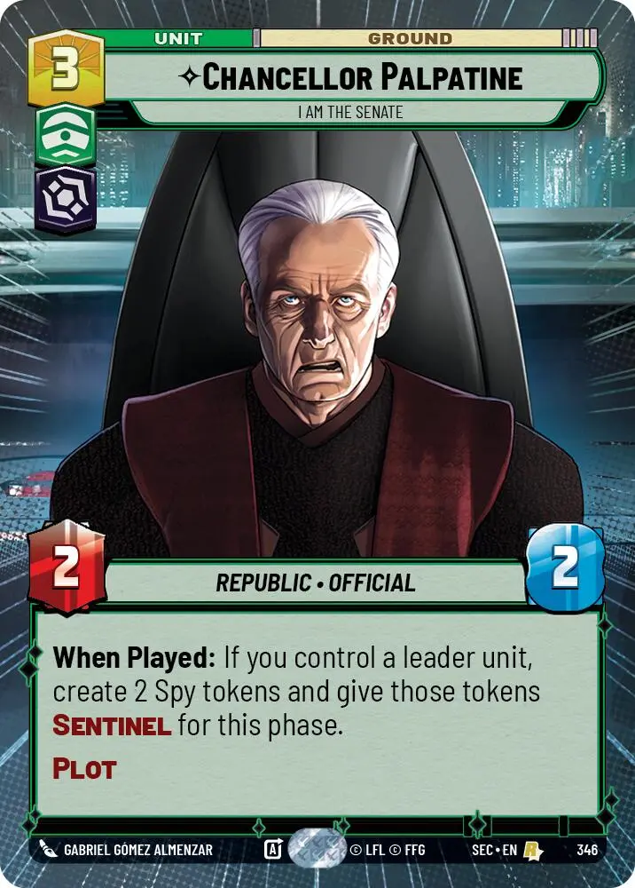 Chancellor Palpatine - I Am The Senate (Hyperspace) (346) (346) [Secrets Of Power] 1