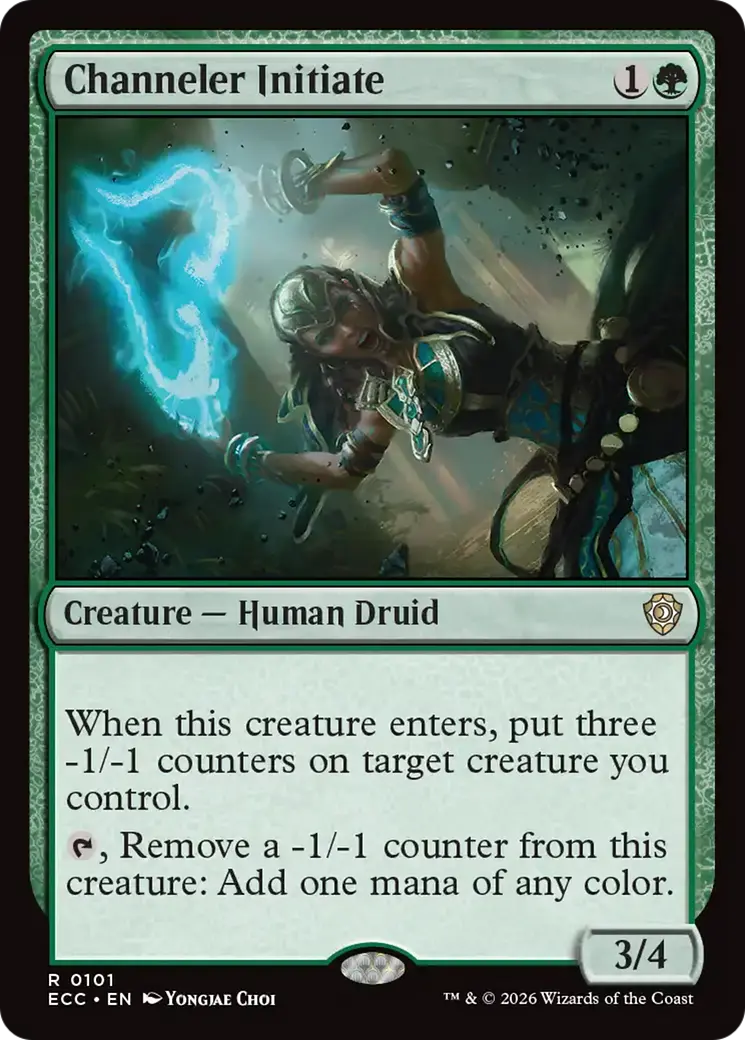 Channeler Initiate [Lorwyn Eclipsed Commander] 1