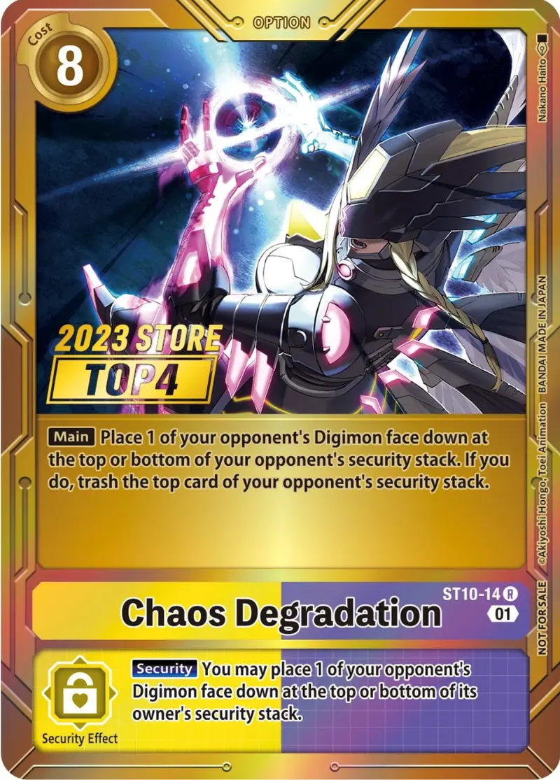 Chaos Degradation [St10-14] (2023 Store Top 4) [Starter Deck: Parallel World Tactician Promos] 1