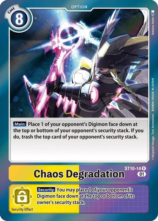Chaos Degradation [St10-14] [Starter Deck: Parallel World Tactician] 1