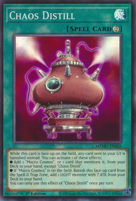 Chaos Distill [Mzmu-En026] Super Rare 1
