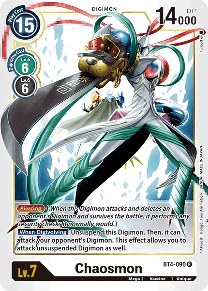 Chaosmon [Bt4-090] [Great Legend] 1