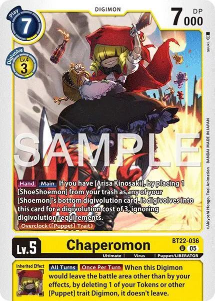 Chaperomon [Bt22-036] [Cyber Eden] 1