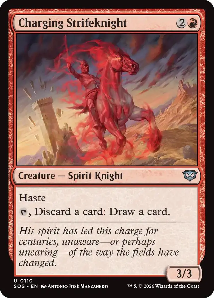 Charging Strifeknight [Secrets Of Strixhaven] 1