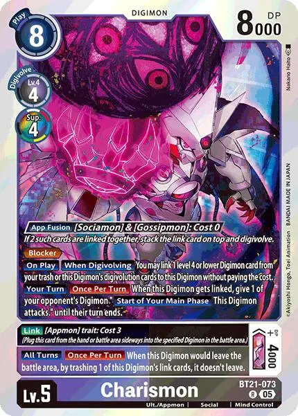 Charismon [Bt21-073] [World Convergence] 1