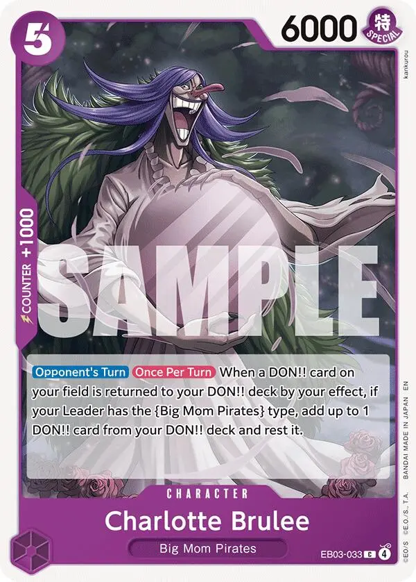 Charlotte Brulee [Extra Booster: One Piece Heroines Edition] 1