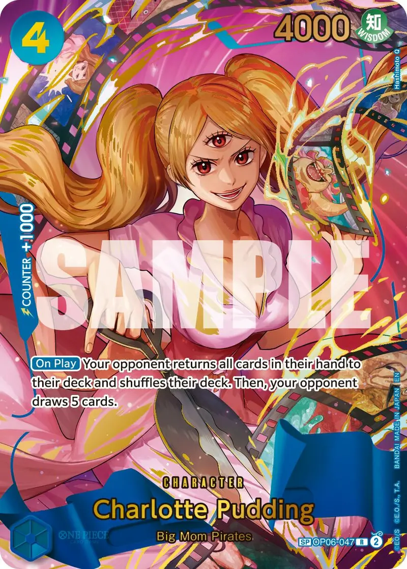 Charlotte Pudding (Op06-047) (Alternate Art) [Premium Booster -The Best- Vol. 2] 1