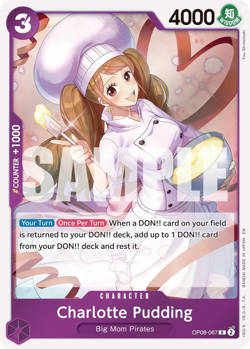 Charlotte Pudding (Op08-067) (Reprint) [Premium Booster -The Best- Vol. 2] 1