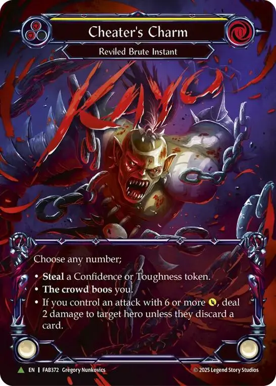 Cheater's Charm [Fab372] (Promo)  Cold Foil 1