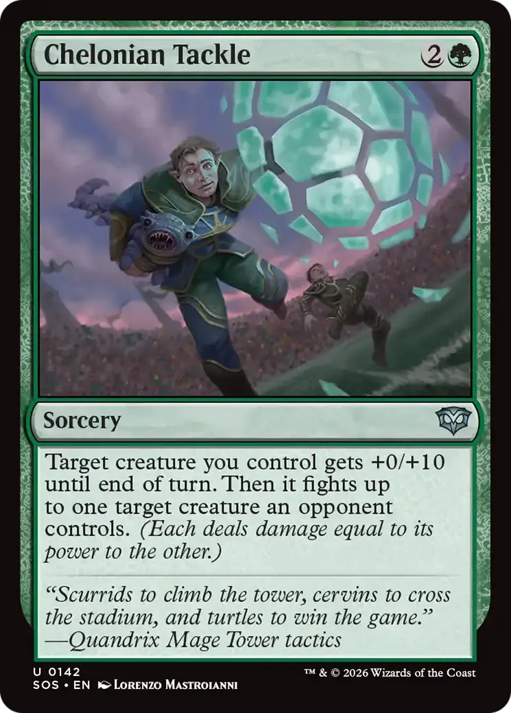 Chelonian Tackle [Secrets Of Strixhaven] 1