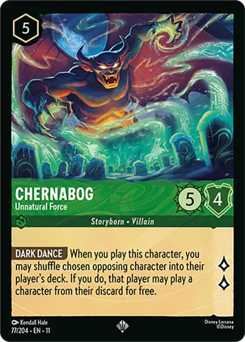 Chernabog - Unnatural Force (77/204) [Winterspell] 1