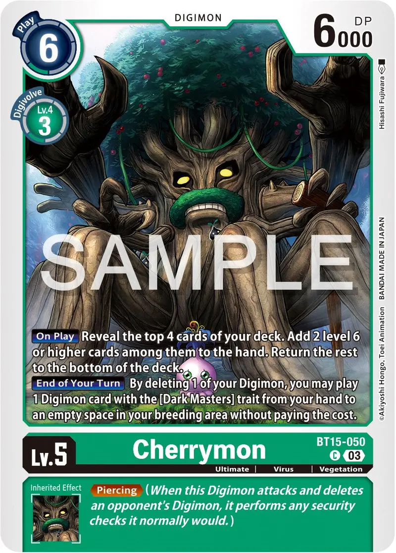 Cherrymon [Bt15-050] [Exceed Apocalypse] 1