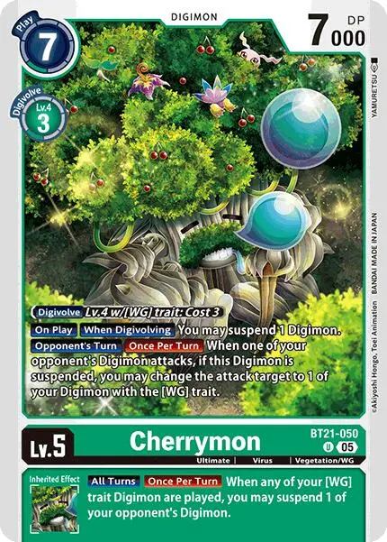 Cherrymon [Bt21-050] [World Convergence] 1