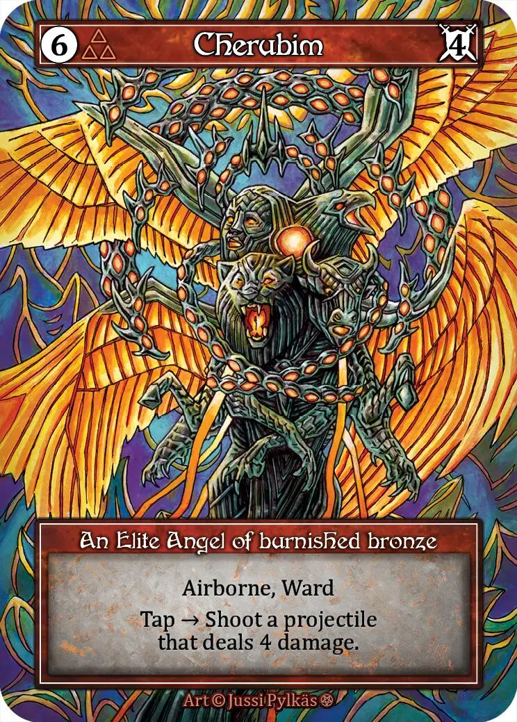 Cherubim (Foil) [Gothic] 1