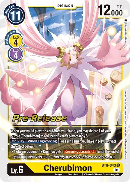 Cherubimon [Bt8-043] [New Awakening Pre-Release Cards] 1