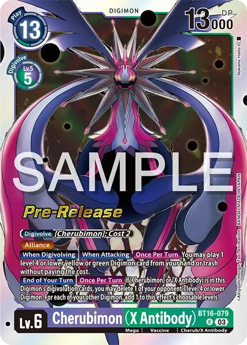 Cherubimon (X Antibody) [Bt16-079] [Beginning Observer Pre-Release Promos] 1