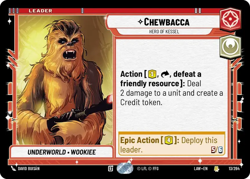 Chewbacca - Hero Of Kessel (13/264) (13/264) [A Lawless Time] 1