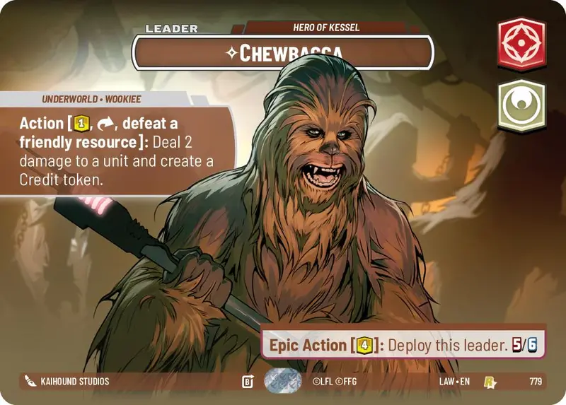 Chewbacca - Hero Of Kessel (Showcase) (779) (779) [A Lawless Time] 1