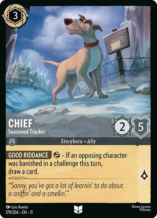 Chief - Seasoned Tracker (179/204) [Winterspell] 1
