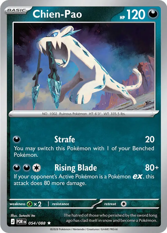 Chien-Pao (054/088) [Mega Evolution: Perfect Order] 1