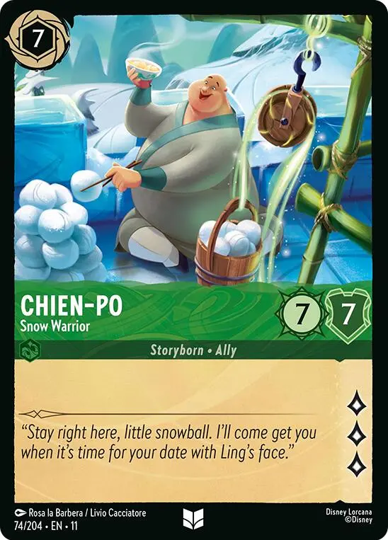 Chien-Po - Snow Warrior (74/204) [Winterspell] 1