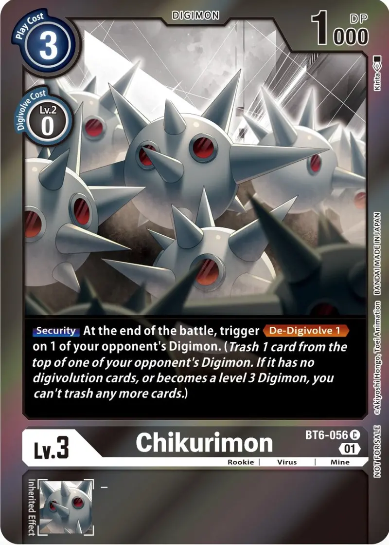 Chikurimon [Bt6-056] (Event Pack 4) [Double Diamond Promos] 1