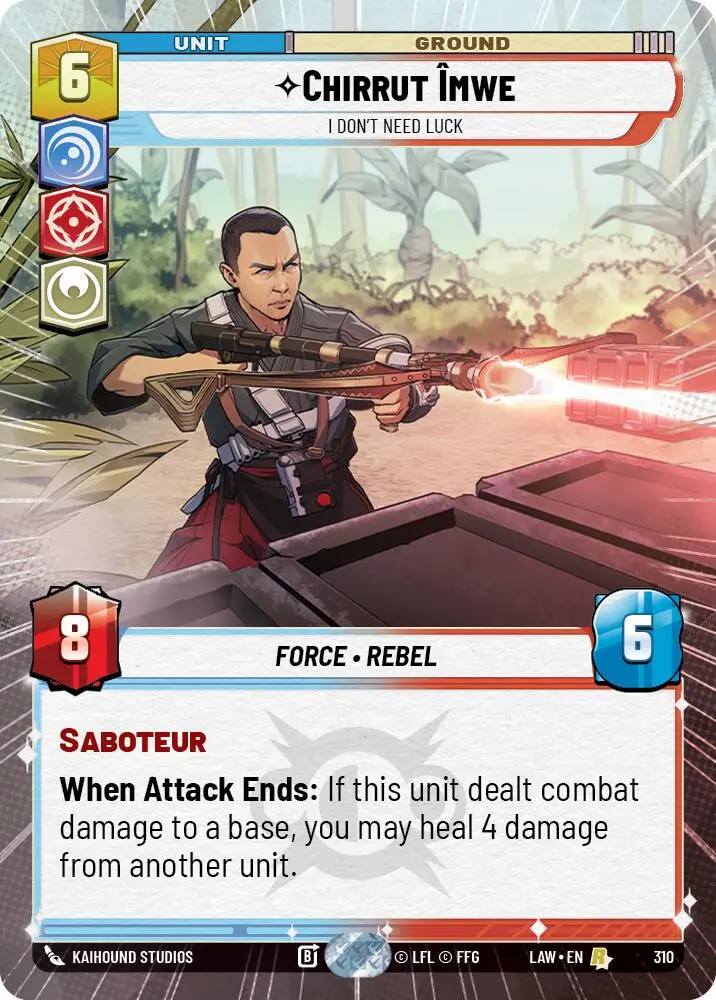 Chirrut Imwe - I Don't Need Luck (310) (Hyperspace) (310) [A Lawless Time] 1