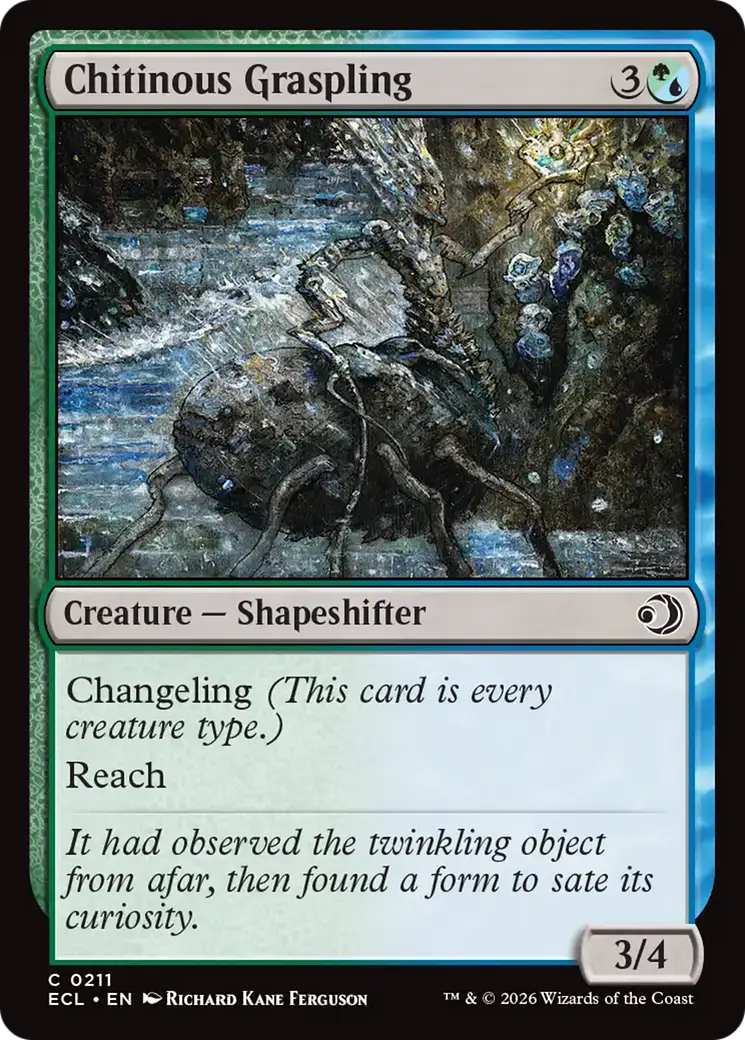 Chitinous Graspling [Lorwyn Eclipsed] 1