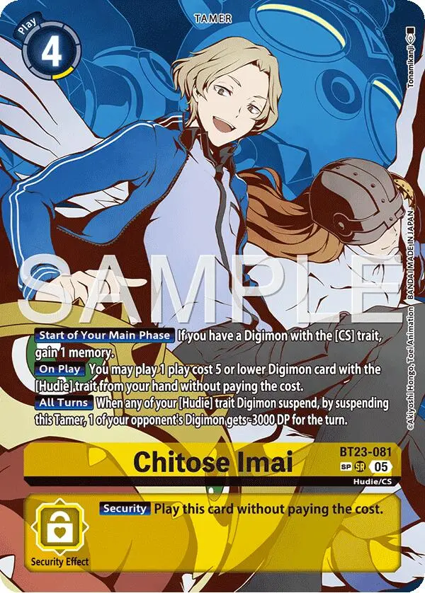 Chitose Imai [Bt23-081] (Sp) [Hackers' Slumber] 1