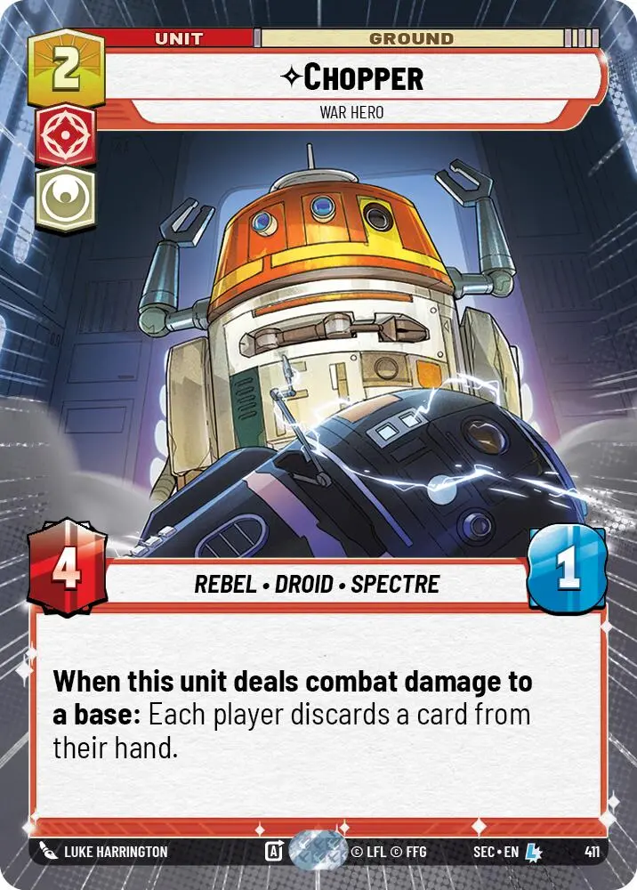 Chopper - War Hero (Hyperspace) (411) (411) [Secrets Of Power] 1