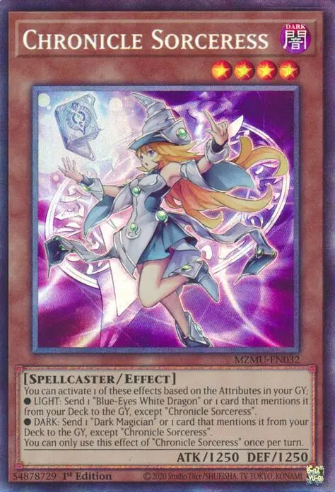 Chronicle Sorceress (Collector's Rare) [Mzmu-En032] Collector's Rare 1